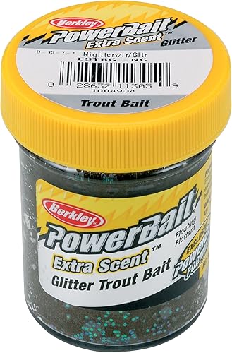 Berkley Powerbait Extra Scent, Esca trota glitterata, 50g - Ysert
