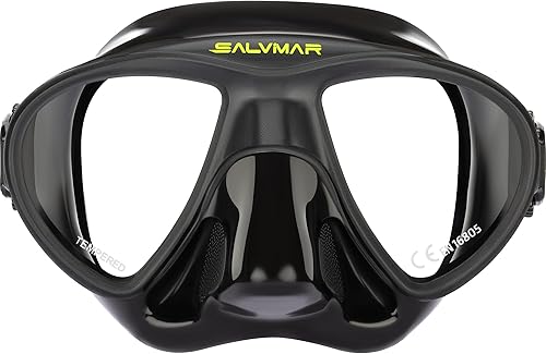 Salvimar Goblin, Maschera da Immersione Unisex Adulto, Nero, Unica - Ysert