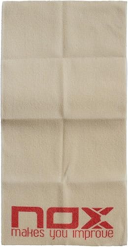 NOX, Asciugamano per Paddle Unisex Adulto, Bianco, 21 x 21 x 2 cm - Ysert