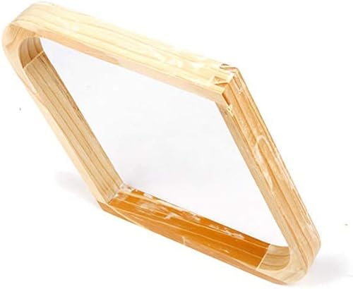 Triangolo Pool 9 palline,Triangolo di palle da biliardo in legno duro,triangle for snooker resistenti e durevoli - Ysert