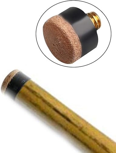 20 punte da biliardo, 10 mm, punta da biliardo in legno a vite in metallo per Snooker Changement - Ysert