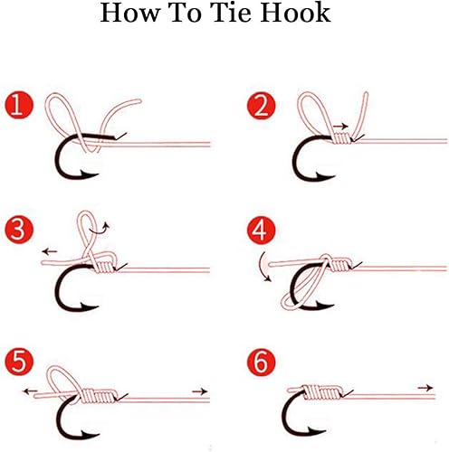 QualyQualy 500 Pezzi Ami da Pesca in Acciaio al Carbonio con Scatola di Plastica - Ysert