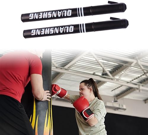 Bastone Allenamento per Boxe Bastoncini Combattimento in Pelle Taekwondo Bastoni Allenamento per Calci Bastoni per Allenamento Boxe Attrezzatura per Allenamento Kickboxing - Ysert