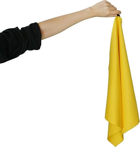 Asciugamano in microfibra PackDRY S in giallo, asciugamano sportivo in microfibra, ultraleggero e piccolo ingombro - Ysert