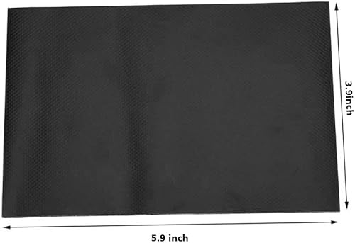 Kit Patch Riparazione Gonfiabile in PVC, Kit Riparazione Kayak Kit Riparazione Colla Kit Secchio Container Sostituzione per gommone Barca Gonfiabile Canoa 6 Pezzi (Nero) - Ysert