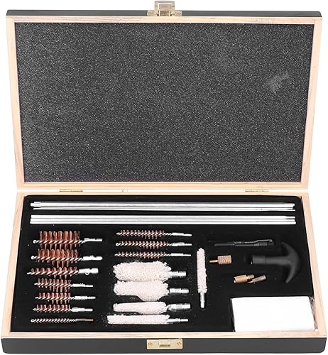 Strumento per la Pulizia del Fucile a Pompa, Calibro 12-410ga Kit di Pulizia Universale per Pistola Forniture con Custodia per Pistola per Pistola - Ysert