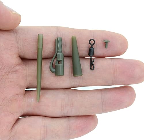 Attrezzature per la pesca alla carpa, accessori per terminali girevoli e clip di sicurezza M5 - Ysert