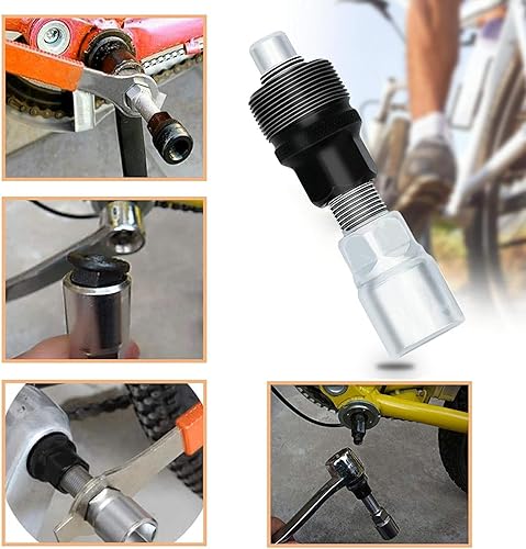 estrattore per manovella per Bicicletta e Strumento per Movimento Centrale con Chiave da 16 mm Set di Attrezzi per manovella per Bicicletta Strumento per Movimento Centrale per Bicicletta - Ysert