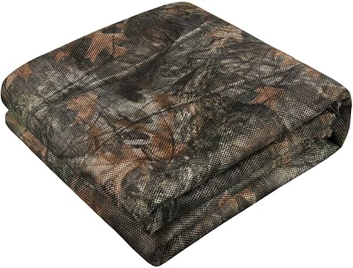 Camouflage Net, Reticolato da Camuffamento Militare Rete Mimetica per Caccia, Telo Mimetico Ombreggiante Tessuto in Poliestere 300D - Ysert