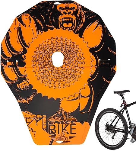 Bicycle Disc Brake Cover, Oil Stain Protection, Heat Resistance, Mountain Bike Wash Cover Wash Disc Brake Edge Protector for Mountain Bike, Bicycle Disc Brakes - Ysert