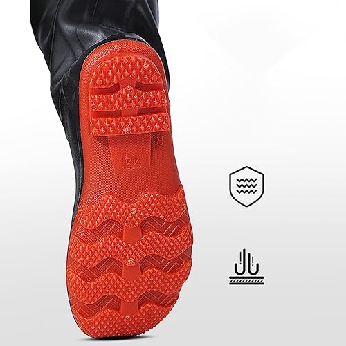 Trampolieri Stivali da Pesca Pantaloni Da Pesca Con Bretelle Traspirante Crosswater Waders Casual Tuta - Ysert