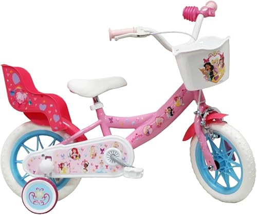 Bici per Bambina Bicicletta Denver Albri Princesses Principesse - Taglia 12 pollici - Ysert