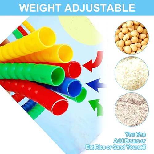 Hula Hoop 8 sezioni,Hula Hoop per Bambini,Cerchio di Fitness Rimovibile,Diametro 72cm - Ysert