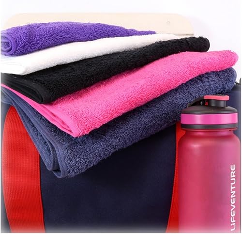 Asciugamano da Palestra Deluxe 100% Cotone, 30 x 90 cm - Ardesia - Ysert