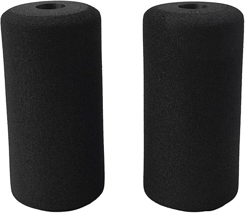 Schiuma di ricambio per pastiglie per macchine fitness, 2 pezzi, compatibile con per leg curl e per panca pesi (2 pezzi 160 mm) - Ysert