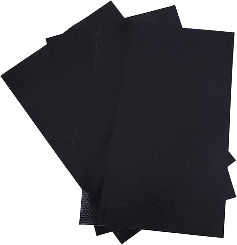 Set di Kit Toppe di Riparazione in PVC da 3 Pezzi per Gommone, Barca, Canoa, Kayak, con 3 Colori, Impermeabile e Durevole 10 X 15 Cm - Ysert