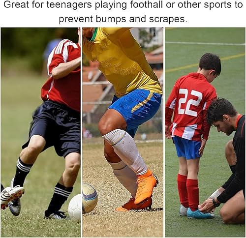 Parastinchi da calcio,2 pezzi di parastinchi ultraleggeri in finta fibra di carbonio, parastinchi da calcio e inserti traspiranti (11,5 * 8 cm) - Ysert