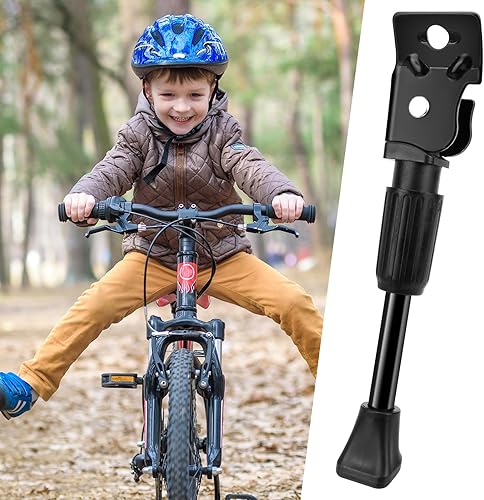 Oumers Cavalletto per Bici per Bambini, Cavalletto per Bicicletta monolaterale Cavalletto per Bambini 14-18 Pollici Cavalletto per Bicicletta duraturo Cavalletto Antiscivolo - Ysert