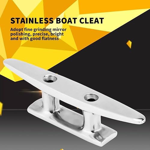 Bitte Barca Inox,Bitta Di Attracco Per Barche, 4 Pollici Bitta Di Attracco Per Barche In Acciaio Inossidabile 316 Bitta Di Corda Per Ponte Acciaio Inossidabile Accessori Di Ancoraggio - Ysert