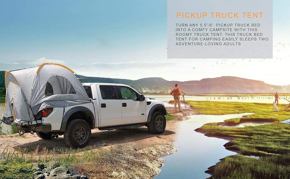 REAWOW Pickup Truck Tenda Camion Letto Tenda