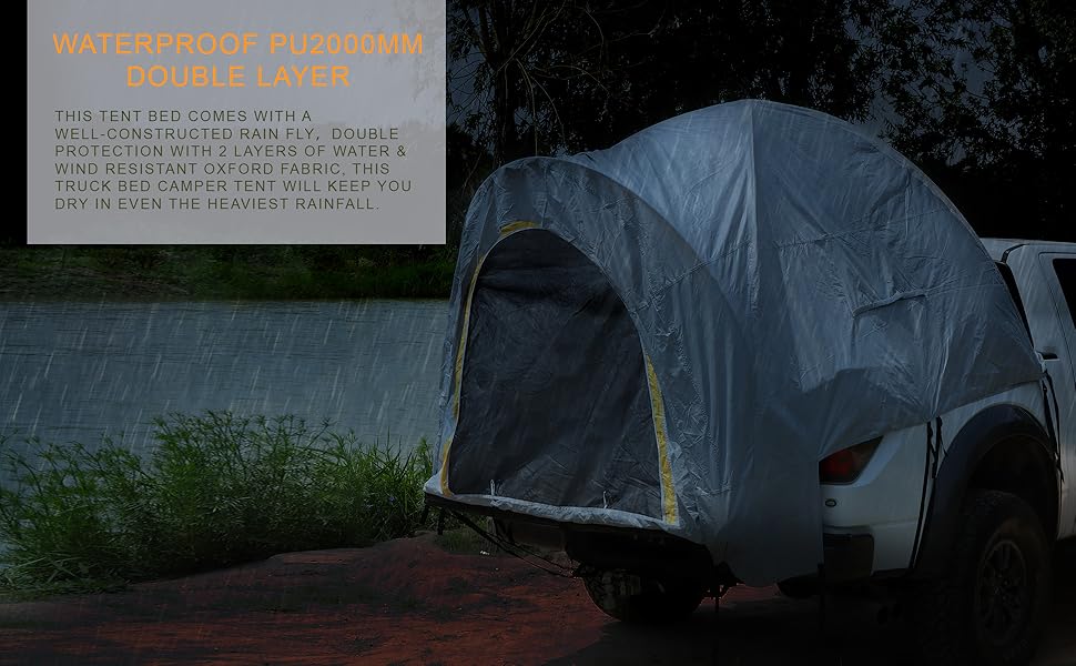 REAWOW Pickup Truck Tenda Camion Letto Tenda