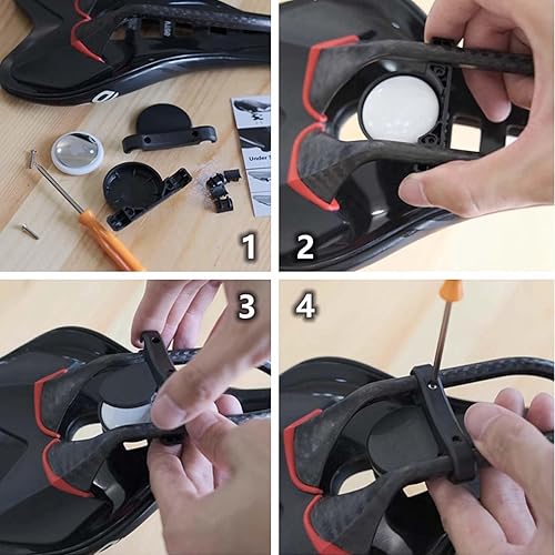 Airtag Supporto Per Bici,Staffa Di Protezione Anti-Perso Custodia Airtag Per Bicicletta,Può Essere Installato In Bottiglia Gabbia/Portabici, Per Maggior Parte Delle Bici Per Bici - Ysert