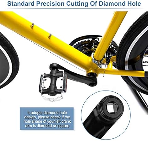 Braccio della manovella della bicicletta di 170mm, braccio sinistro della manovella della lega, braccio della manovella della mano sinistra della sostituzione - Ysert