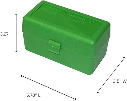50 Round Scatola di munizioni per fucile 220 Swift 243 308 Win Contenitore per cartucce - Ysert