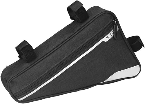 Borsa da Telaio portaoggetti per Bici, Borsa Triangolare per Bicicletta Impermeabile Borsa da Sella di Grande capacità per Ciclismo su Strada in Montagna - Ysert