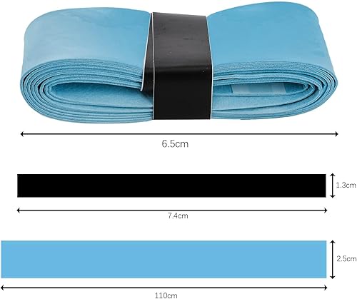Fascia Antiscivolo per Racchette da Tennis, in 10 Colori, Antiscivolo, per Racchette da Tennis, per Badminton, Squash e Padel, Multicolore, Resistente al Sudore e Molto maneggevole - Ysert