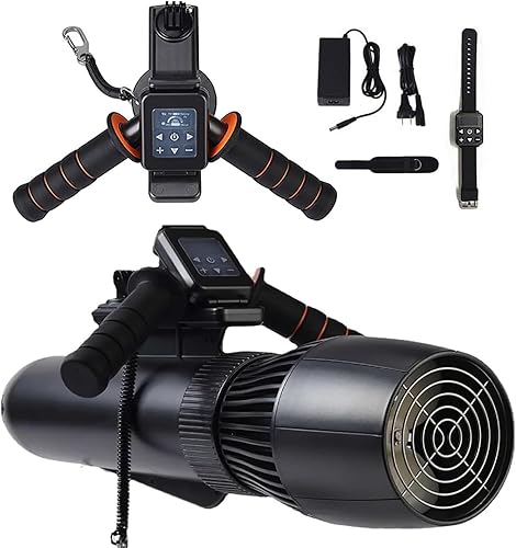 Scooter subacqueo da 10 km/h, 500 W, Motore RC SUP, Interruttore a 10 velocità, profondità 40 m, Monopattino per Piscina e Mare, per tavola da Surf Jet, Borsa Impermeabile 30 m,4400mAh - Ysert