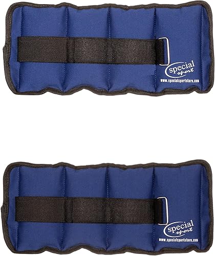 Coppia Cavigliere Polsiere Blu 2x1 Kg Ottima Qualità - Ysert