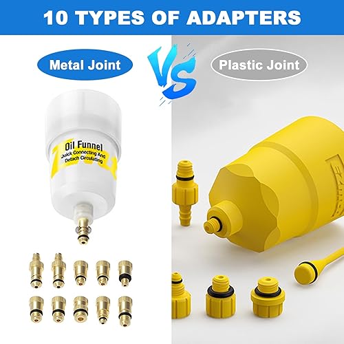 Kit Spurgo Freni Bicicletta, Freni a Disco Idraulico Universale Kit di Attrezzi Bici Sfiato Kit Spurgo Freni per Shimano, Magura, Tektro, Serie SRAM e Mountain Bike - Ysert