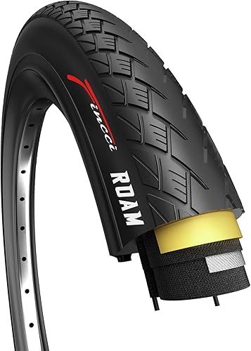 Fincci Copertone 700x35c - Pieghevole Pneumatico 28, Gomme Bici da Corsa con Protezione Antipuntura Antiforatura da 3 mm - per Elettrica Bici, Montagne Bicicletta 37-622 - Accessorio per ciclismo 1 - Ysert