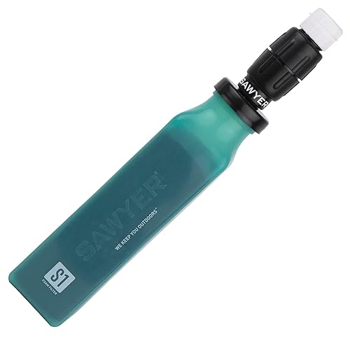 SAWYER PRODUCTS S1 Foam Waterfilter, Point One, MINI Filter, Micro - Squeeze Sistema Filtraggio Acqua - Ysert