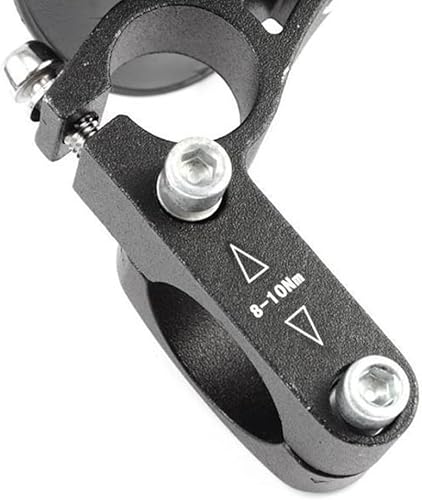 AEIOFU Barre aerodinamico Manubrio pentola per pentola Manubrio Bici in Lega di Alluminio Braccio Riposo aerodomane Triathlon Aero - Ysert
