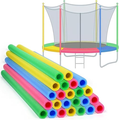 Set di 24 manicotti in schiuma per trampolino, 88 cm, imbottiture protettive per accessori per trampolino - Ysert