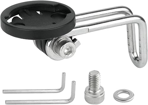 Perfeclan Staffa per Faro per Bicicletta Supporto per Forcella Morsetto per Testa Luce Supporto per Lampada Supporto per Torcia per Bici per Bici da Strada, - Ysert