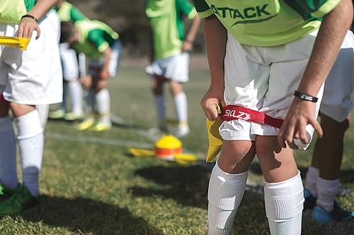 SKLZ - Mini fasce di resistenza, tensione media, portatile, per allenamento, fisioterapia - Ysert