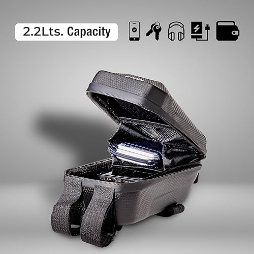 Borsa Per Monopattino elettrico, Borsa per Manubrio Scooter Elettrico,Zaino per Monopattino Elettrico 2.2L, Accessori per Monopattino Elettrico Xiaomi e Ninebot - Ysert