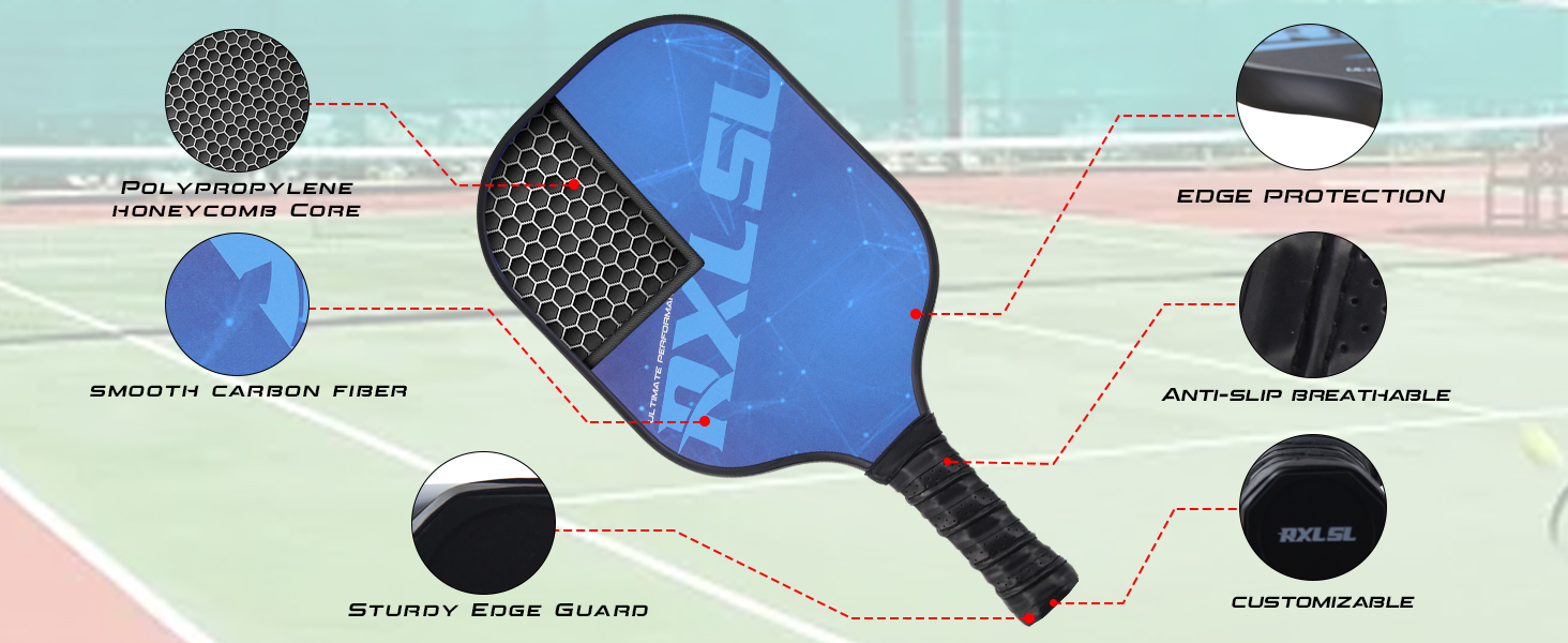 Set di Racchette da Pickleball