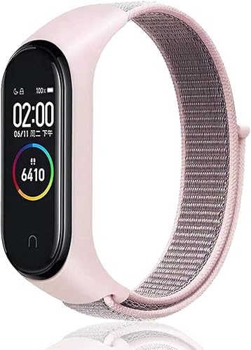 Niboow Cinturino per Xiaomi Mi Band 6/Mi Band 5/Mi Band 4/Mi Band 3/Amazfit Band 5, Nylon Regolabile Cinturini per Xiaomi Mi Band 6/Mi Band 5/Mi Band 4/Mi Band 3/Amazfit Band 5 - Ysert