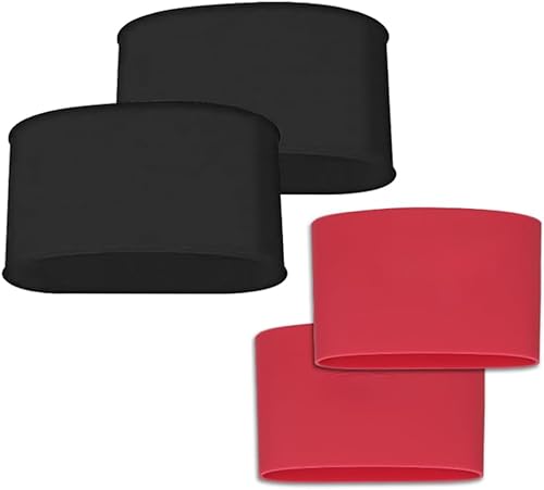 2 paia di parastinchi per calcio, parastinchi in silicone, antiscivolo, parastinchi - Ysert