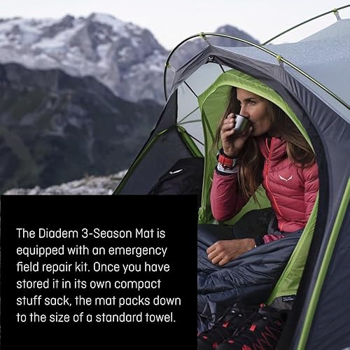 SALEWA DIADEM LIGHT MAT - Stuoia Unisex-Adulto, Cendre Blue, UNI - Ysert