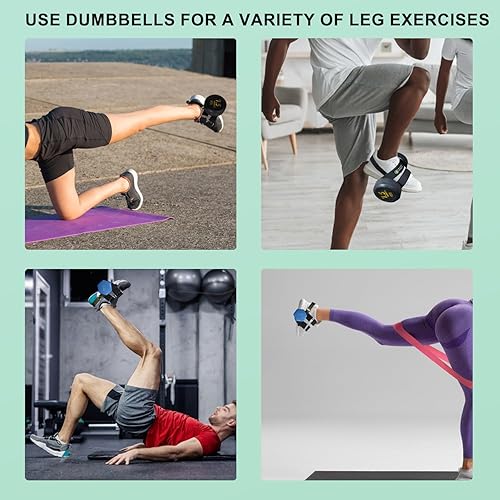 Tibialis - 1 paio di pesi regolabili per caviglia, per allenamento muscolare, gambe e muscoli - Ysert