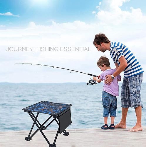 Sgabello Campeggio, Xndryan Portatile Sgabello Pieghevole Leggero Piccola Sedia Da Pesca Sgabelli Da Campeggio per Campeggio, Picnic, Pesca, Viaggi e Trekking - Ysert