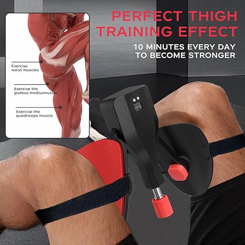 Thigh Master - Attrezzo per esercizi di resistenza regolabile, per gambe e cosce, con contatore, attrezzo per esercizi per il pavimento pelvico, allenamento per il pavimento pelvico, per - Ysert