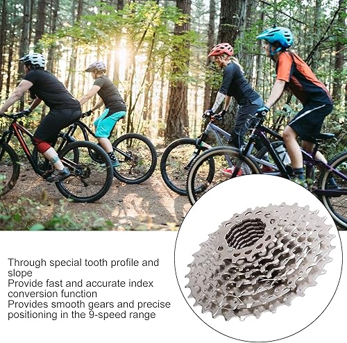 ruota libera a 9 velocità,Ruota libera bici, ruota libera da ciclismo, ruota libera bici a 9 velocità, pignone a cassetta per mountain bike 9 velocità 11‑32t Ruota libera bici da strada Mtb Parti di - Ysert