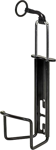 M-WAVE Portaborraccia, Lunghezza Regolabile, Adatto per Bottiglie da 1,5 l, Nero - Ysert