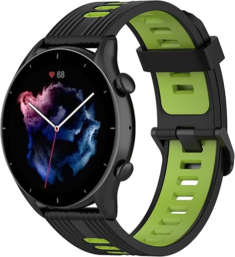 20mm Quick Release Cinturino Compatibile per Garmin Vivoactive 5/3/3 Music, Venu/Venu 2 Plus, Venu Sq/Sq Music/Sq 2/Sq 2 Music, Donna Uomo Regolabile Braccialetto per Vivomove 3/Sport/Style - Ysert